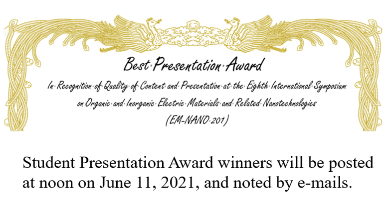 Student Presentation Award
